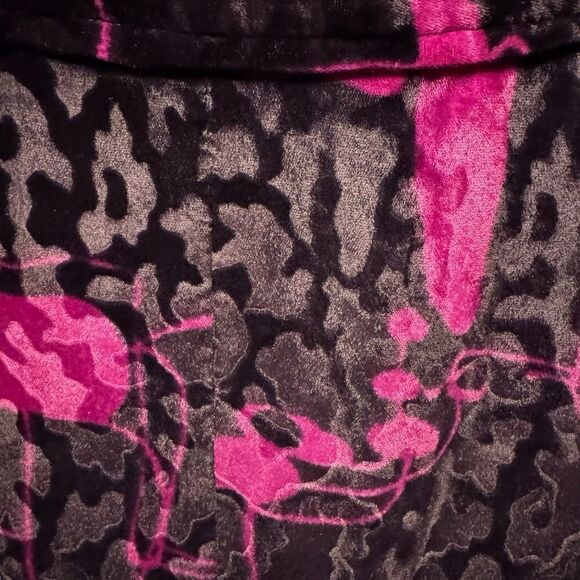 Vintage 60’s 70’s Keswani Tailors Hong Kong Velvet Pattern Blazer - Picture 6 of 10